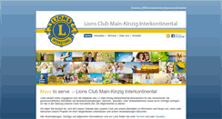 Desktop Screenshot of lions-mkk.de